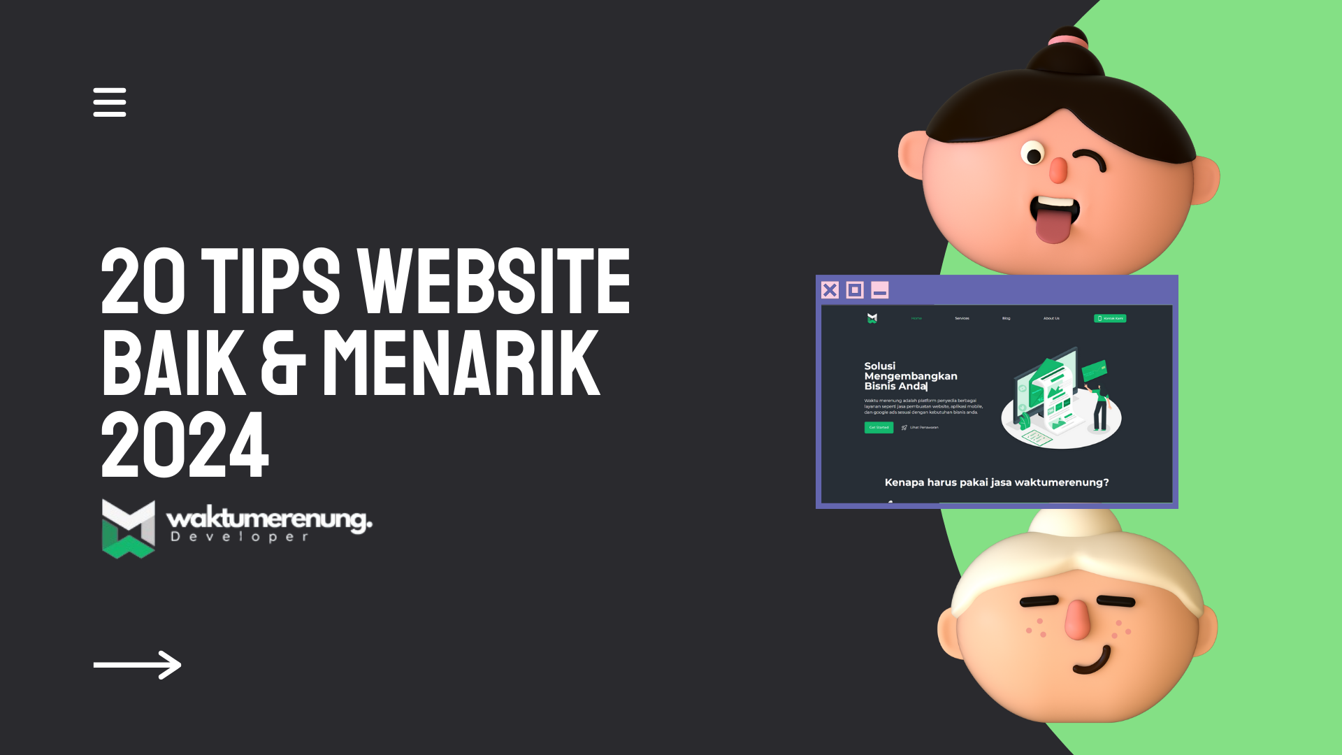 website yang baik dan menarik